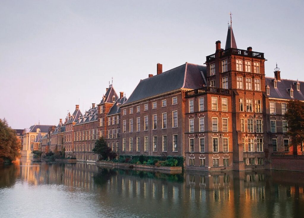 Charming canal houses in The Hague near voco hotel, ideal urban exploration setting